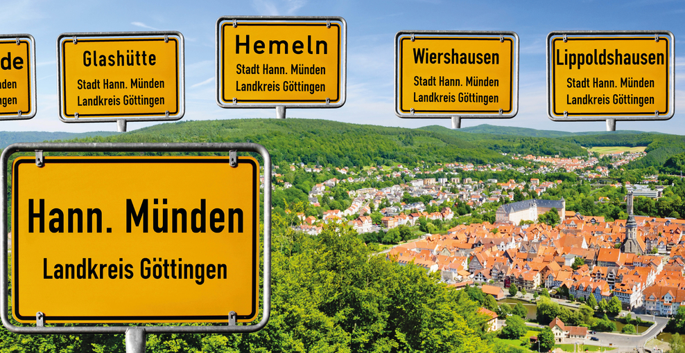 Ortsschilder Grundbuchbezirk