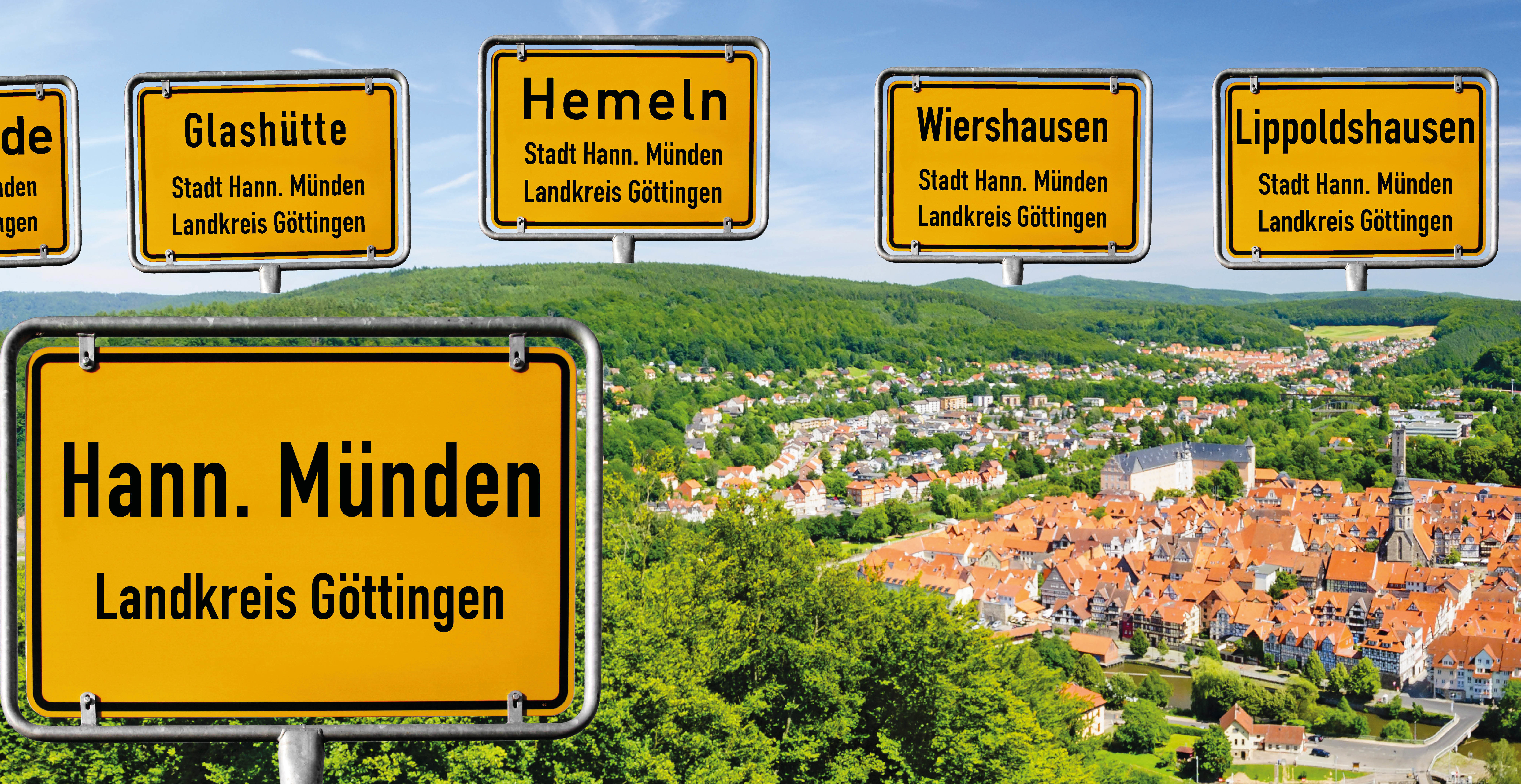 Ortsschilder Grundbuchbezirk